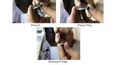 A close-up photo of a watch being repaired. Delores Johnson / The National