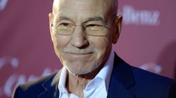 British actor Patrick Stewart. He has died after a 'brief and poignant battle' with Alzheimer's disease and Lewy body dementia. EPA