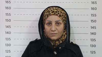 Syrian authorities said this woman was arrested along with four alleged members of a Hezbollah cell. Photo: Syrian Interior Ministry