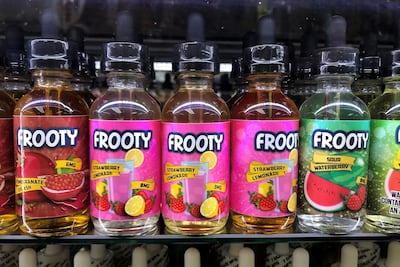 The US e-cigarette market is barely regulated and some extremely dubious vaping products are available. Carlo Allegri / Reuters