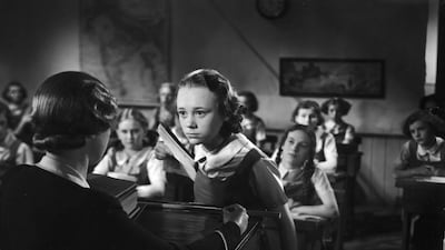 Glynis Johns made her film debut at the age of 15 as Midge Carne in the British drama film South Riding. Getty images