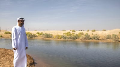 The Crown Prince visited a number of the city's attractions and housing developments. Mohammed Al Blooshi