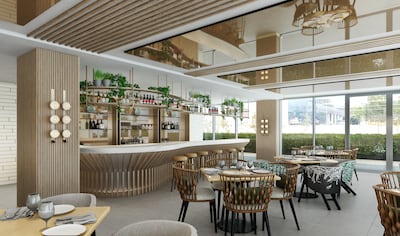 Maisan restaurant at Delta Hotels by Marriott Green Community Dubai. Photo: Marriott