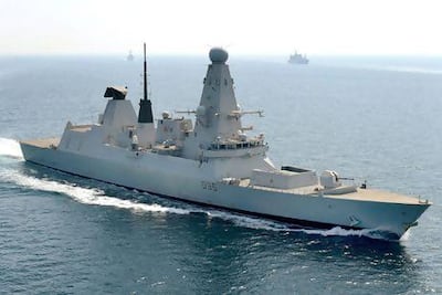 HMS Dragon is in the Gulf region. Photo: British Royal Navy