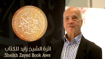 Abdel Rasheed Mahmoudi, winner of the Sheikh Zayed Book Award winner for Literature. Ravindranath K / The National