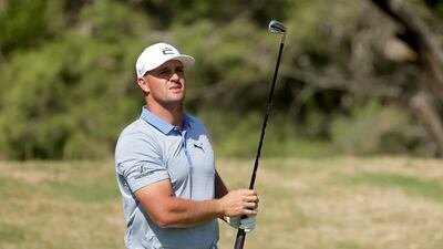 Bryson DeChambeau during the Texas Open in San Antonio. AFP