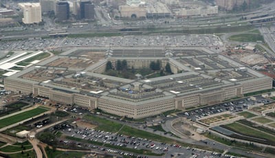 The US Department of Defence, known as the Pentagon, has operated a partially classified research programme into UFOs for many years. AFP
