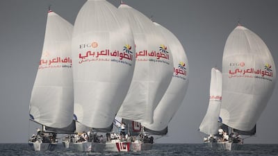 EFG Sailing Arabia The Tour 2015. Photo Courtesy: Hill+Knowlton Strategies