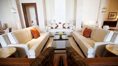 St Regis hotel have 377 rooms in seven categories. Christopher Pike / The National