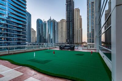 Play a game of mini-golf on the terrace. Courtesy Allsopp & Allsopp