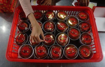 Kue keranjang is the Indonesian version of nian gao. EPA