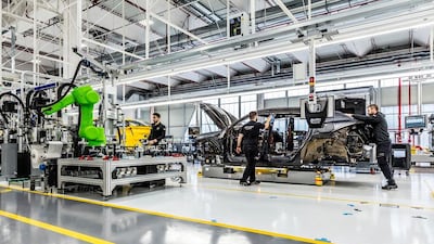 Automobili Lamborghini has closed its production factory in Sant'Agata Bolognese temporarily. Courtesy Automobili Lamborghini