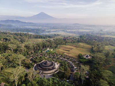 Amanjiwo is a luxury resort in Central Java. Photo: Aman Resorts