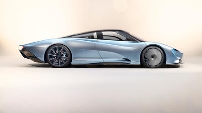 High-tech innovations include electrochromic windscreen glass that can be darkened at the touch of a button. McLaren