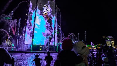 Visitors enjoy the evening