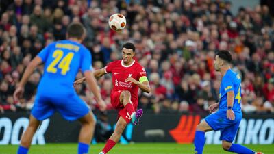 Dropped into midfield and played several inch-perfect long-range passes to Salah in the first half. Played a huge part in the goal when Moris fumbled his shot into the path of Gravenberch to give Liverpool the lead. AP