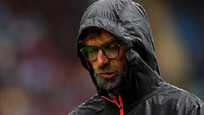 Liverpool manager Jurgen Klopp looks on during the Premier League match against Burnley at Turf Moor on Saturday, August 20, 2016. Jan Kruger / Getty Images