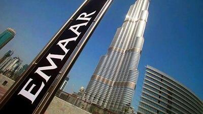 Emaar Properties rose by 0.3 per cent to Dh3.03. Gabriela Maj / Bloomberg News