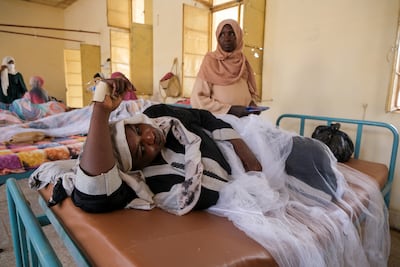 Sudanese women being treated for dengue fever at a hospital near Khartoum. Reuters