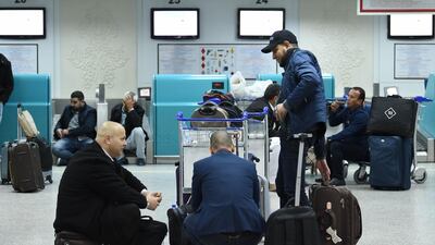 Dozens of Tunisians have been kept from flying out of the country in recent weeks. AFP