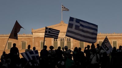 Greek voters in the referendum were asked whether the country should accept reform proposals made by its creditors. Yannis Kolesidis / EPA
