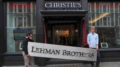 The collapse of New York-headquartered Lehman Brothers in 2008 triggered the global financial crisis, leading to long-lasting reputational damage for banks. REUTERS
