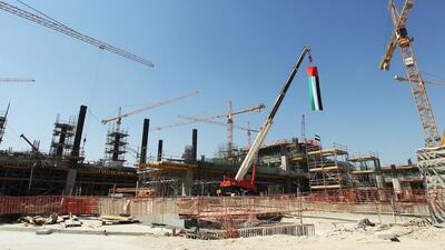 A consortium of banks has agreed to provide a Dh4 billion syndicated loan to finance construction of Midfield Terminal. Mona Al Marzooqi / The National