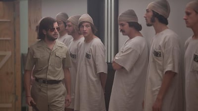 A scene from 'The Stanford Prison Experiment'. Courtesy IFC films