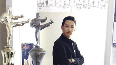 Teenage genius Moshe Kai Cavalin helps Nasa develop surveillance technology for aeroplanes and drones. Shu Chien via AP