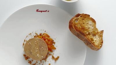Foie gras de canardat Fouquet's Abu Dhabi
