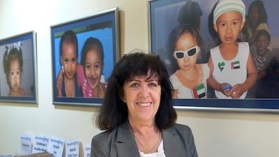 Morag Cromey-Hawke, executive director of Operation Smile UAE, helped start the local branch in 2011. Delores Johnson / The National