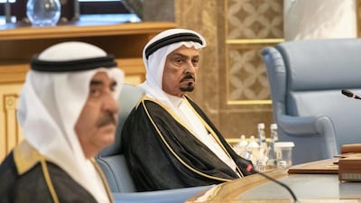 The Ruler of Ajman, Sheikh Humaid bin Rashid Al Nuaimi (right), issued the directives after reviewing reports on housing needs in the emirate.