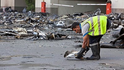 DMCC has arranged hotel accommodation for all affected Tamweel Tower residents. More than 30 people from Tamweel Tower have already checked in to the Bonnington Hotel, and another eight people are on the waiting list. Antonie Robertson / The National