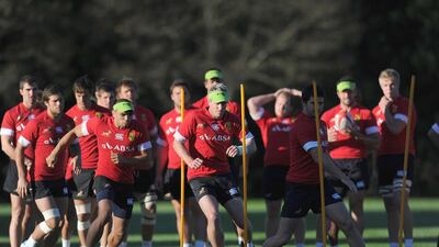 Jean de Villiers, centre, will try to protect South Africa’s impressive record against Wales. Stu Forster / Getty Images
