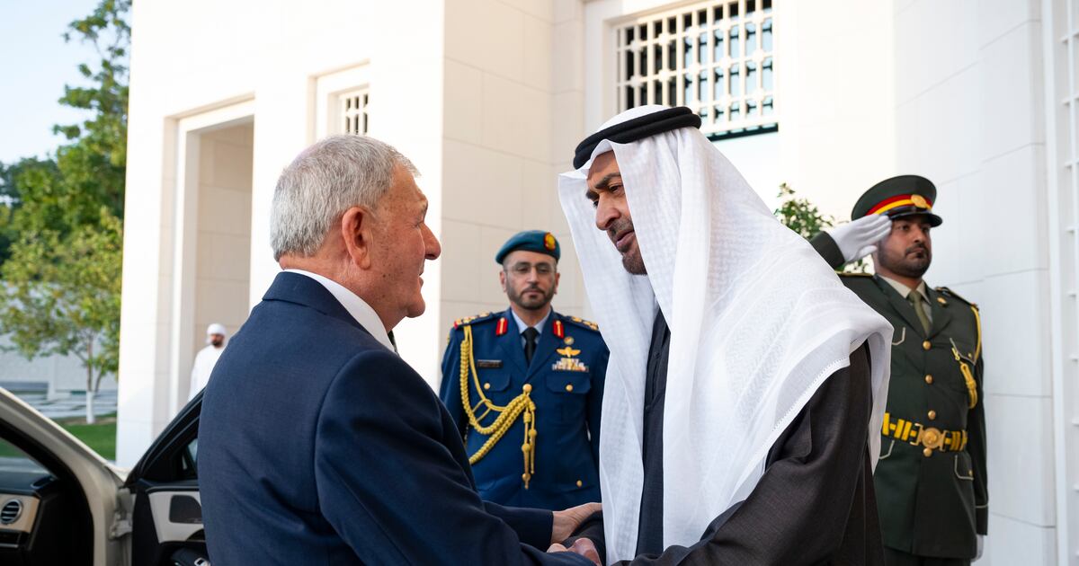 Muhammad Iraq President Sheikh Mohamed and President of Iraq discuss two-state ...
