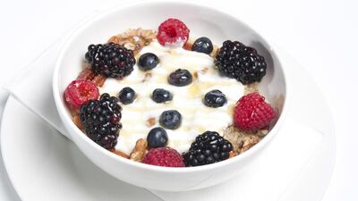 Berry quinoa at Circle Cafe. Courtesy Circle Cafe