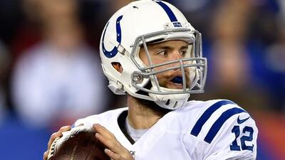 Andrew Luck of the Indianapolis Colts is not just another passing fancy. Al Bello / AFP