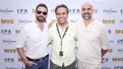 From left: Maher Diab, Andrew Mohsen and Alaa Karkouti.