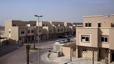 Al Reef villas. Andrew Henderson / The National
