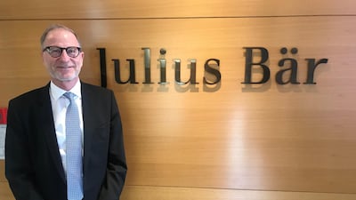 Swiss private bank Julius Baer is bullish about growth in the Middle East. Mahmoud Kassem/The National
