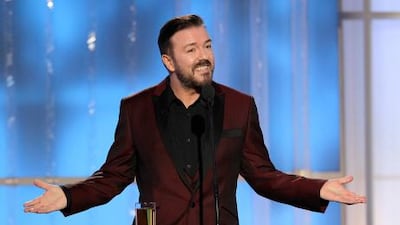 The organising network NBC’s bark about him being “the host they can’t control” was considerably worse than Gervais’s actual bite on the night.