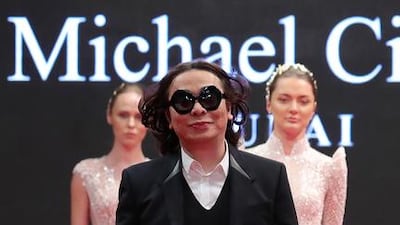 Dubai-based Filipino couturier Michael Cinco. Neilson Barnard / Getty Images for DIFF.