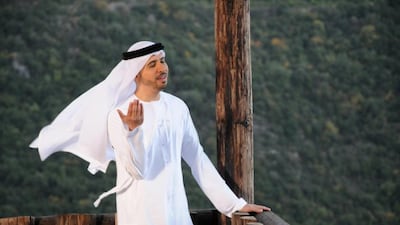 Ahmed Bukhatir, the famous emirati singer, has turned his hand to writing fantasy fiction. Courtesy Ahmed Bukhatir