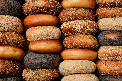 Black Seed Bagels marks the first stop on a food tour through Midtown Manhattan; the everything bagel with cream cheese comes highly recommended. Photo: Black Seed Bagels
