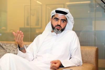 Faisal Falaknaz, Aldar Group's chief financial and sustainability officer. Pawan Singh / The National