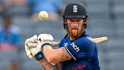 Ben Stokes scored 108 runs off 84 balls during England's 160-run win over the Netherlands. AFP