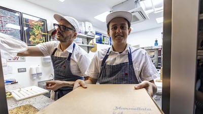 Before the pandemic, serving was very different. Photo by Grace Guino