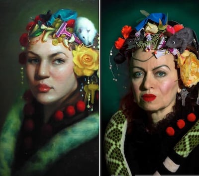 Rose Freymuth Frazier's 'Cornucopia'. Iryna Levit / Facebook.