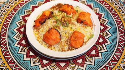 Chicken tikka biryani is a favourite of the owner and head chef