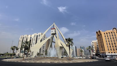 Deira Clock Tower marks the first major road that connected Bur Dubai and Deira at Al Maktoum Bridge. Satish Kumar for The National